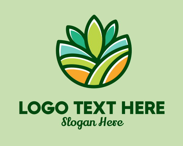 Organic Farm logo example 3