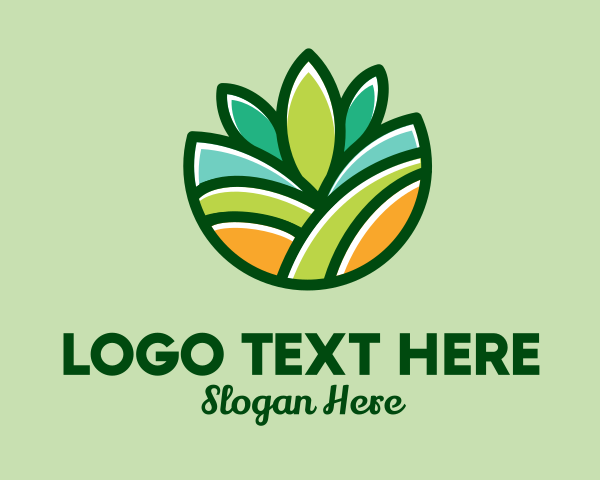 Organic Farm logo example 4