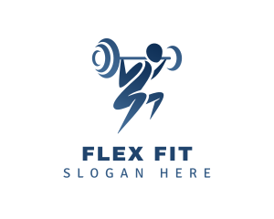 Weightlifting Fitness Workout logo design