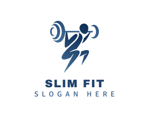 Weightlifting Fitness Workout logo design