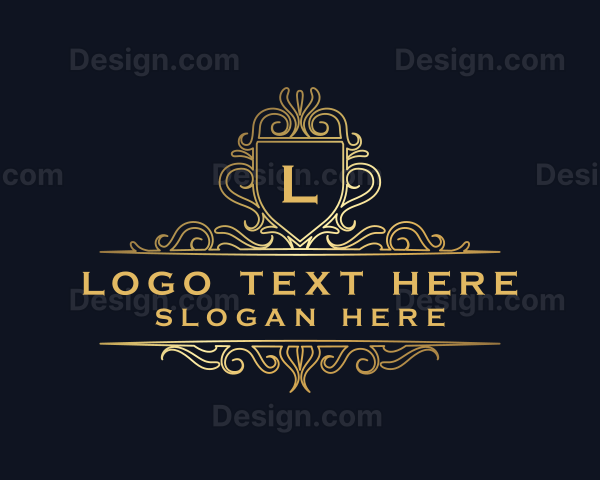 Luxury Elegant Shield Logo