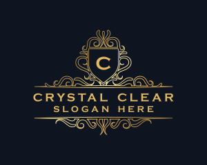 Luxury Elegant Shield Logo