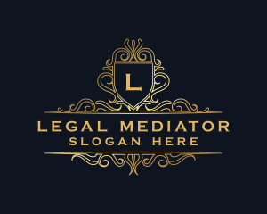 Luxury Elegant Shield Logo