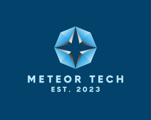 Diamond Star Business Tech logo design