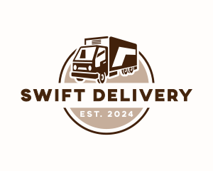 Logistics Delivery Truck  logo design