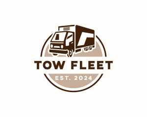 Logistics Delivery Truck  logo design