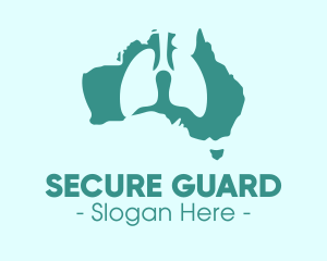 Australia Medical Lung Organ Health logo