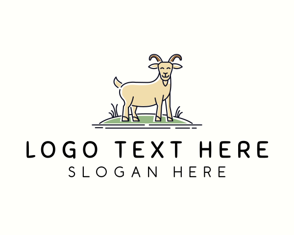 Sheep logo example 1