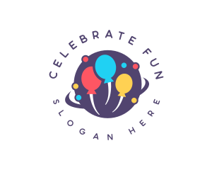 Birthday Party Balloon logo