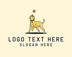 Pet Dog Training Ball logo