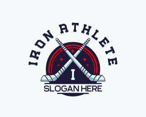 Hockey Sports Tournament logo design