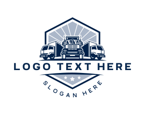 Truck - Cargo Truck Fleet logo design
