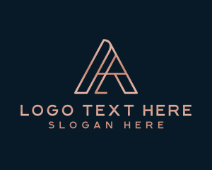 Company Business Letter A Logo