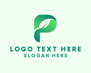 Herbal Letter P logo