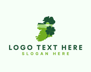 Ireland Shamrock Tourism logo