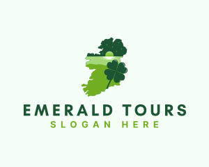 Ireland Shamrock Tourism logo