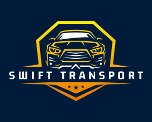 Car Transport Automotive logo design