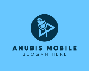 Podcast Streaming Application logo design