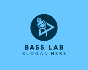 Podcast Streaming Application logo design