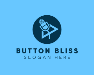 Podcast Streaming Application logo design