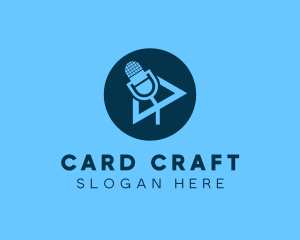 Podcast Streaming Application logo design