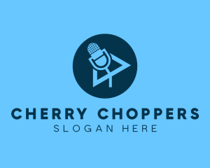 Podcast Streaming Application logo design