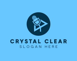 Podcast Streaming Application logo design