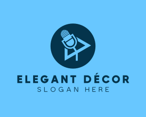 Podcast Streaming Application logo design