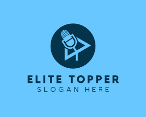 Podcast Streaming Application logo design