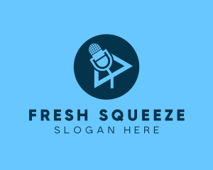 Podcast Streaming Application logo design