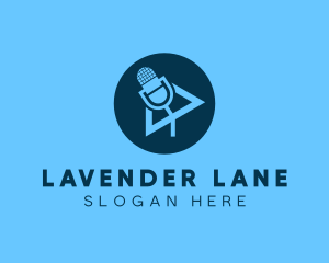 Podcast Streaming Application logo design