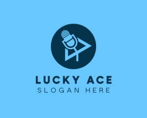 Podcast Streaming Application logo design