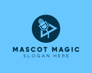 Podcast Streaming Application logo design