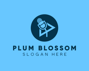 Podcast Streaming Application logo design