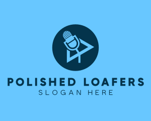 Podcast Streaming Application logo design