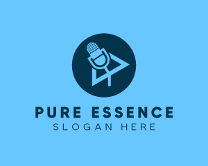 Podcast Streaming Application logo design