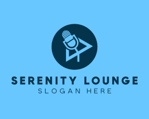 Podcast Streaming Application logo design