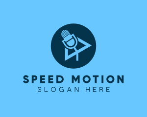 Podcast Streaming Application logo design