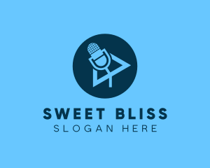 Podcast Streaming Application logo design