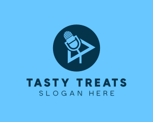 Podcast Streaming Application logo design