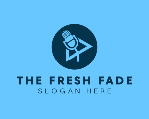 Podcast Streaming Application logo design