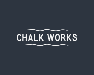 Student Chalk Sketch logo design