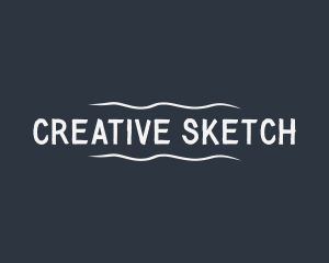 Student Chalk Sketch logo design