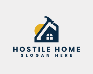 Hammer Home Construction logo design