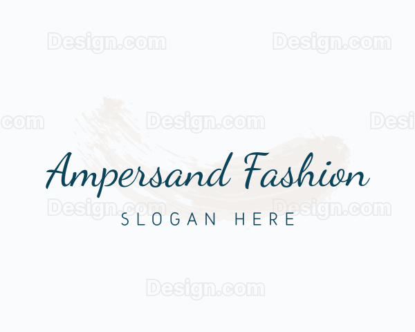 Classy Sophisticated Watercolor Logo