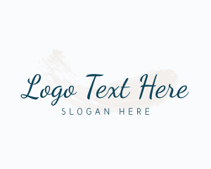 Classy Sophisticated Watercolor logo