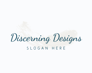 Classy Sophisticated Watercolor logo