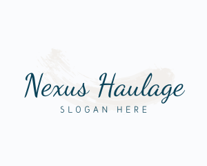 Classy Sophisticated Watercolor logo design