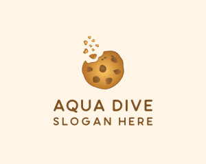 Choc Chip Cookie Biscuit logo design