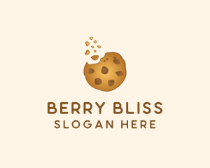 Choc Chip Cookie Biscuit logo design